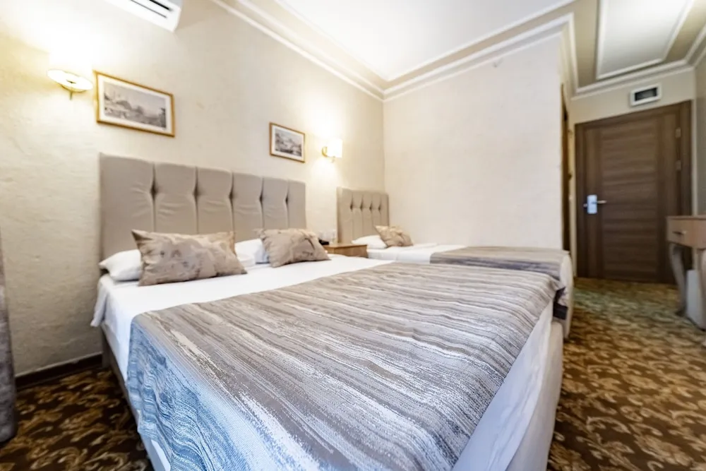 Standard Room with City View and French Balcony (Twin Bed)