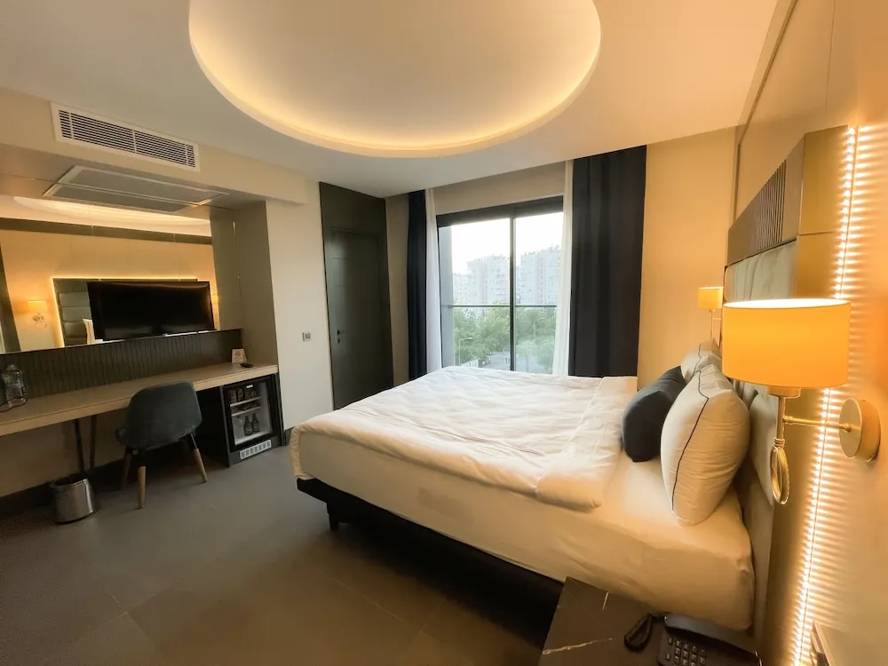 Deluxe Oda, 1 En Büyük (King) Boy Yatak, Şehir Manzaralı
