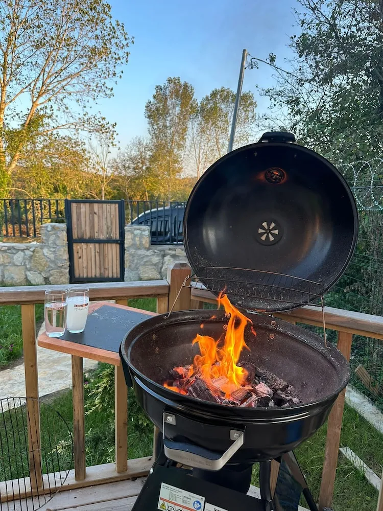 Comfort Çadır, 1 Çift Kişilik Yatak, Sıcak Su Küveti, Bahçeli