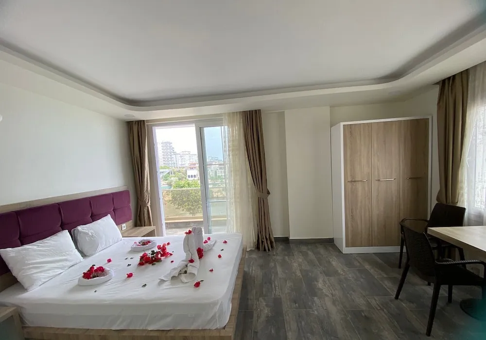 Family Stüdyo Süit, Balkon, Plaj Manzaralı