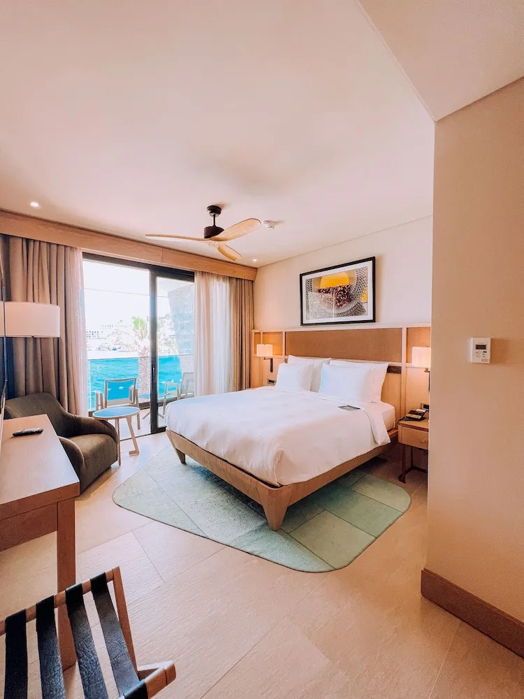 Deluxe Oda, 1 Çift Kişilik Yatak, Deniz Manzaralı