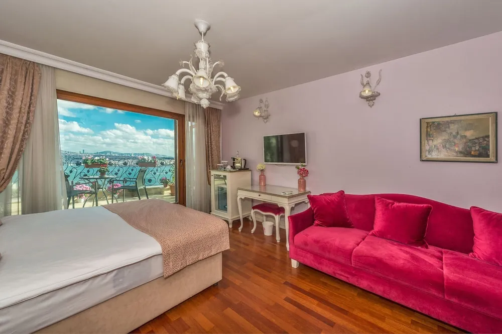 Panoramic Tek Büyük Yataklı Oda, 1 Yatak Odası, Deniz Manzaralı, Executive Katı