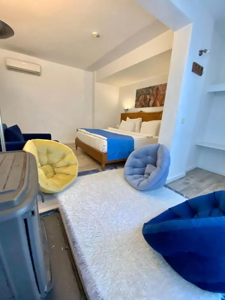 Family Dört Kişilik Oda, Şömine