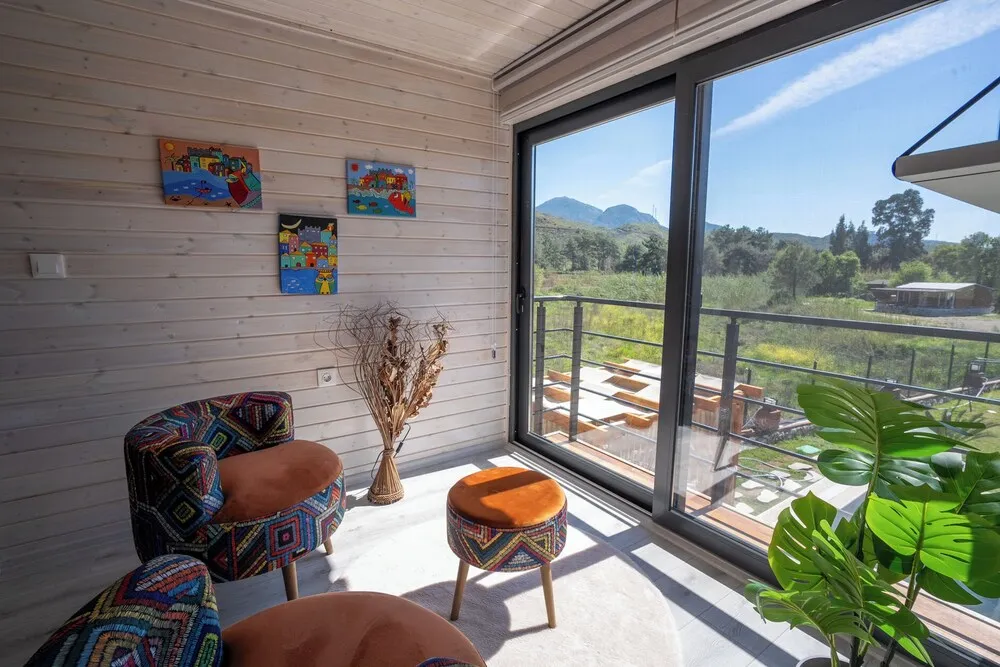 Comfort Bungalov, Bahçe Manzaralı