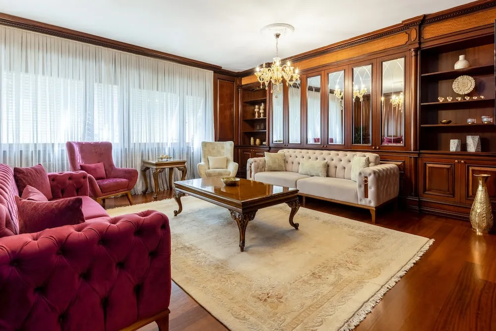 Deluxe Apart Daire, 3 Yatak Odası, Balkon, Havuz Manzaralı