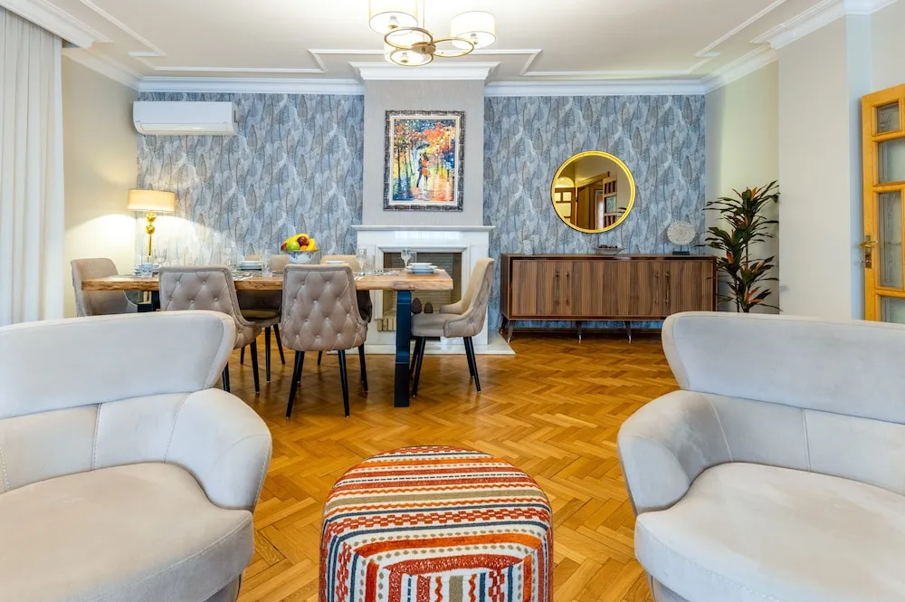 Deluxe Apart Daire, 3 Yatak Odası, Balkon, Havuz Manzaralı