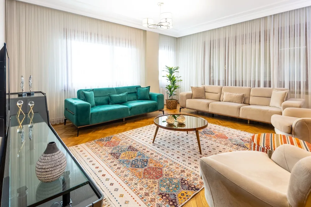 Deluxe Apart Daire, 3 Yatak Odası, Balkon, Havuz Manzaralı