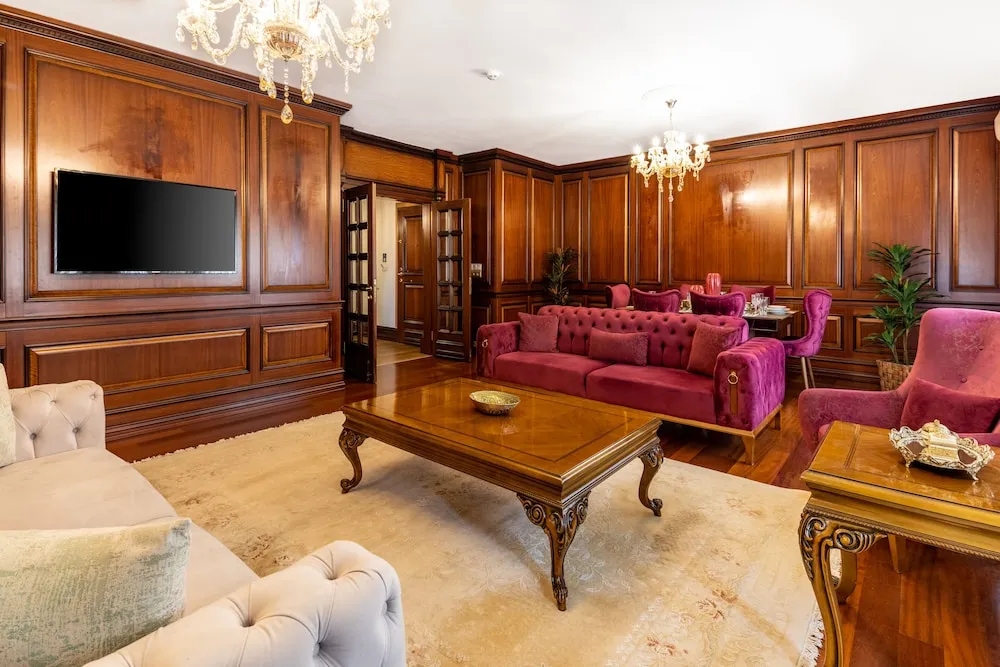 Deluxe Apart Daire, 3 Yatak Odası, Balkon, Havuz Manzaralı