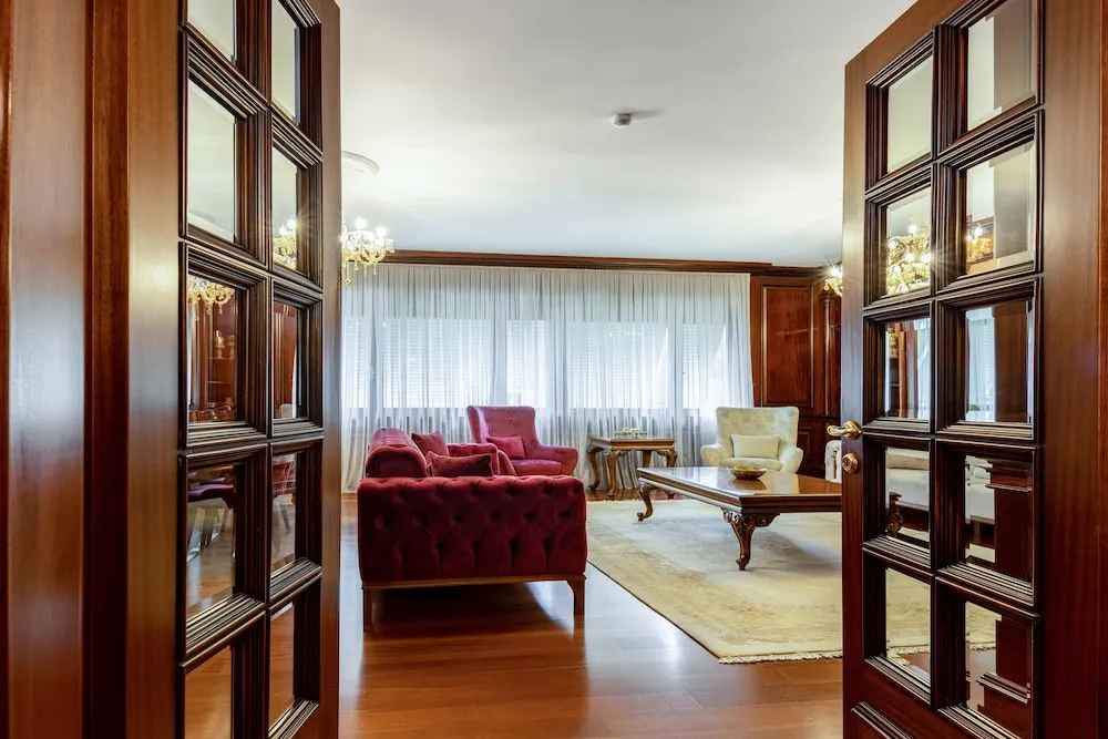 Deluxe Apart Daire, 3 Yatak Odası, Balkon, Havuz Manzaralı