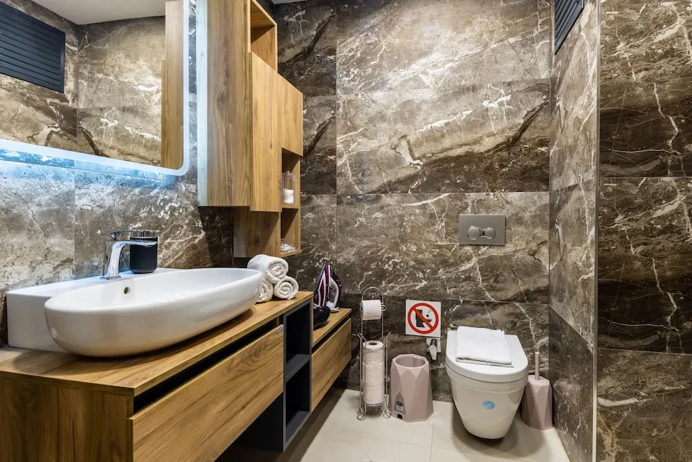 Deluxe Apart Daire, 3 Yatak Odası, Balkon, Havuz Manzaralı