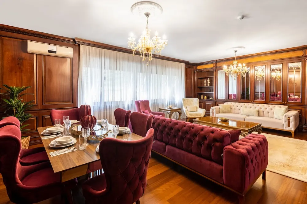 Deluxe Apart Daire, 3 Yatak Odası, Balkon, Havuz Manzaralı