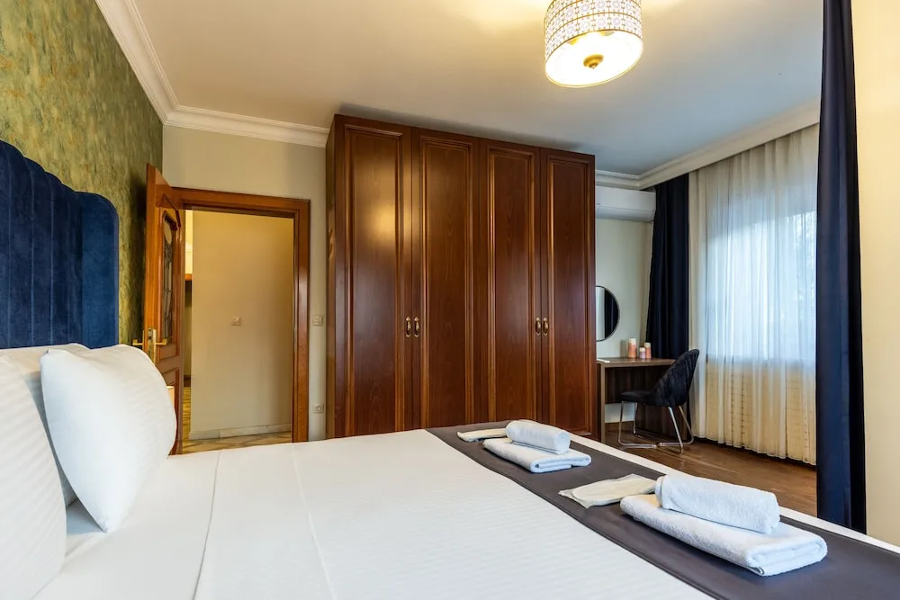 Deluxe Apart Daire, 3 Yatak Odası, Balkon, Havuz Manzaralı