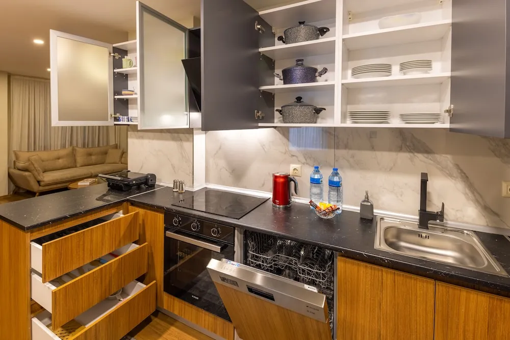 Deluxe Apart Daire, 2 Yatak Odası, Bahçe Manzaralı