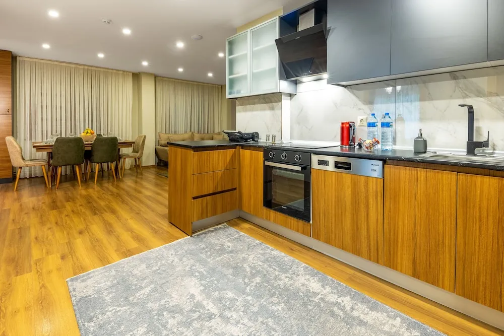 Deluxe Apart Daire, 2 Yatak Odası, Bahçe Manzaralı
