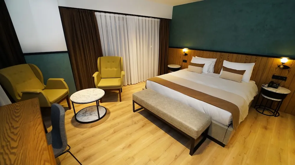 Deluxe Tek Büyük Yataklı Oda, 1 Büyük (Queen) Boy Yatak, Sıcak Su Küveti, Deniz Manzaralı