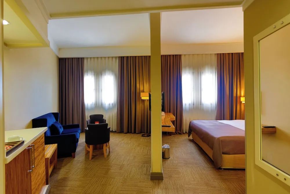 Junior Süit, Sigara İçilmez (1 Queen Bed, 2 Single Beds)
