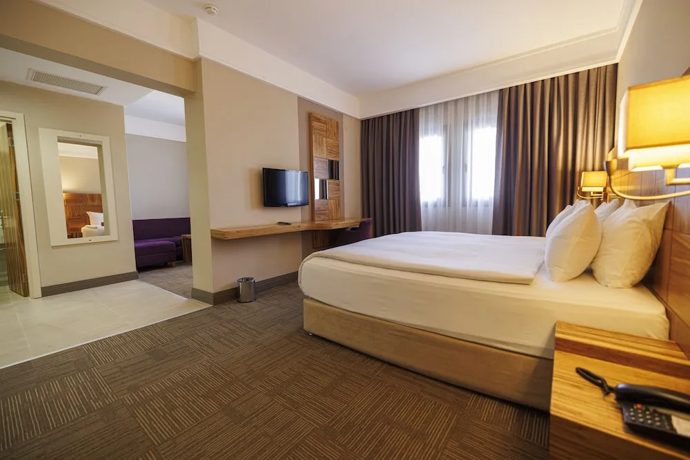 Junior Süit, Sigara İçilmez (1 Queen Bed, 2 Single Beds)