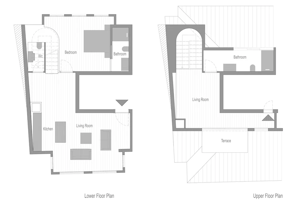 Deluxe Çatı Katı Süiti (Penthouse), 2 Yatak Odası, Balkon/Veranda, Deniz Manzaralı