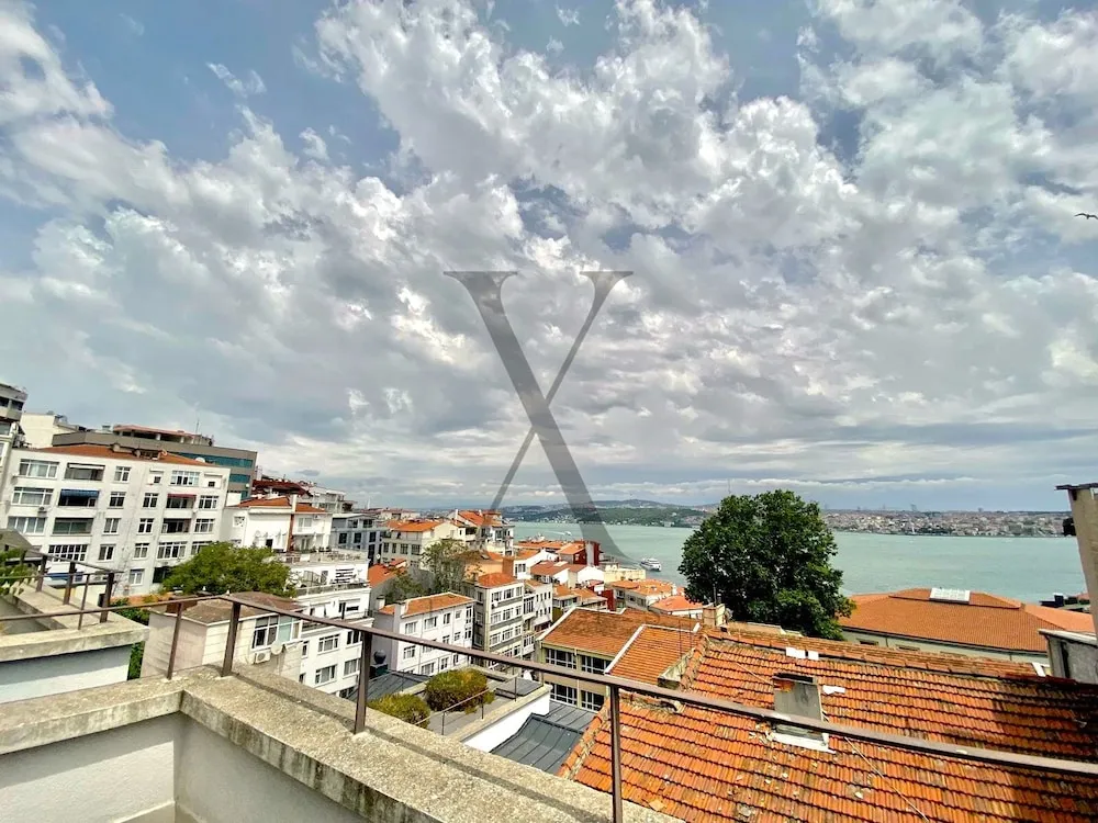 Deluxe Çatı Katı Süiti (Penthouse), 2 Yatak Odası, Balkon/Veranda, Deniz Manzaralı