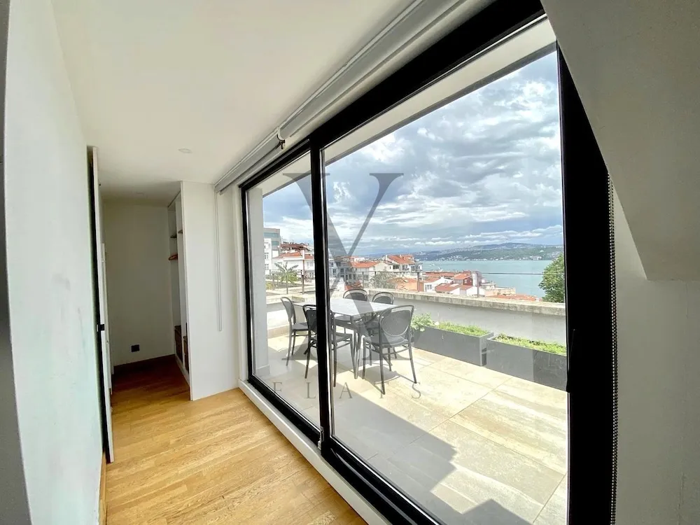 Deluxe Çatı Katı Süiti (Penthouse), 2 Yatak Odası, Balkon/Veranda, Deniz Manzaralı