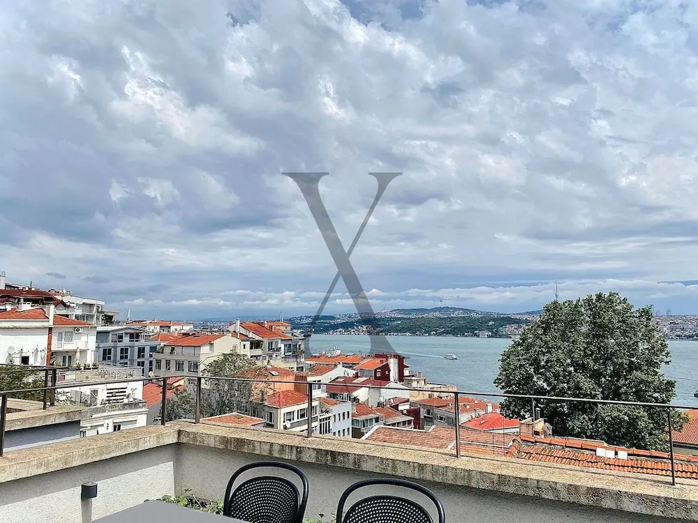 Deluxe Çatı Katı Süiti (Penthouse), 2 Yatak Odası, Balkon/Veranda, Deniz Manzaralı