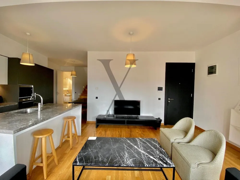 Deluxe Çatı Katı Süiti (Penthouse), 2 Yatak Odası, Balkon/Veranda, Deniz Manzaralı