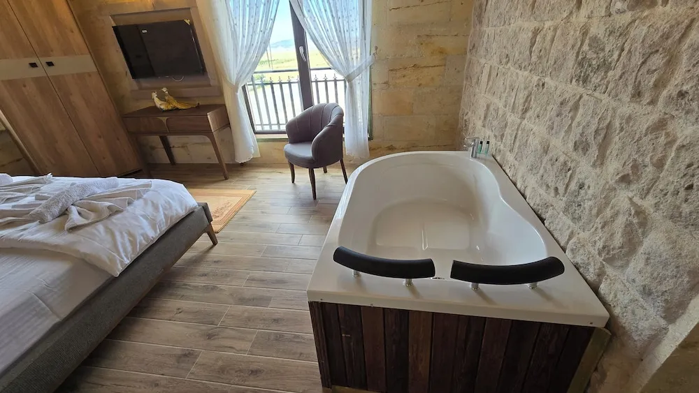 Deluxe Oda, 1 Yatak Odası, Küvet