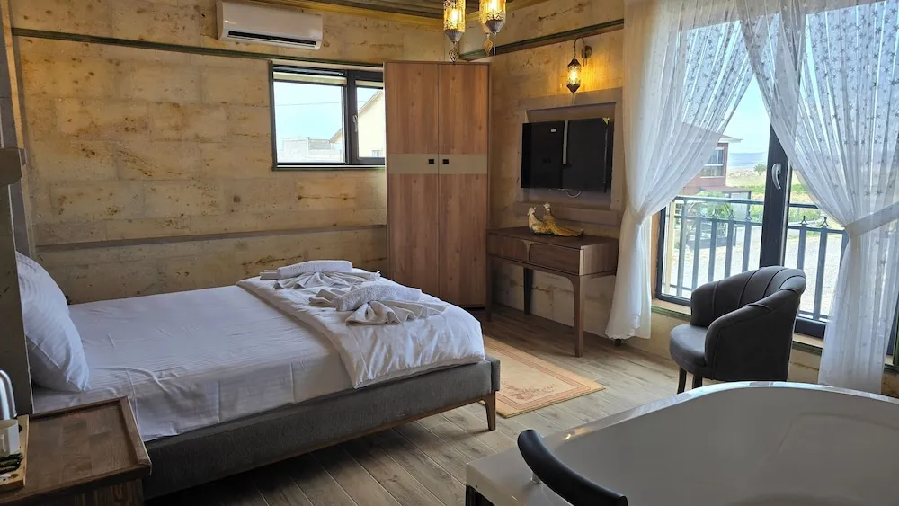 Deluxe Oda, 1 Yatak Odası, Küvet