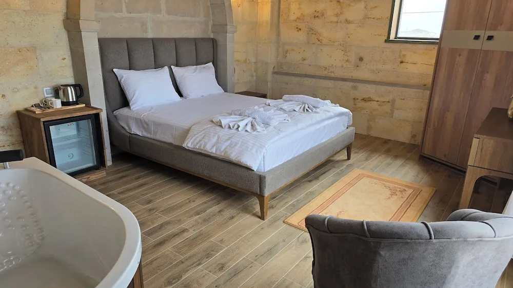 Deluxe Oda, 1 Yatak Odası, Küvet