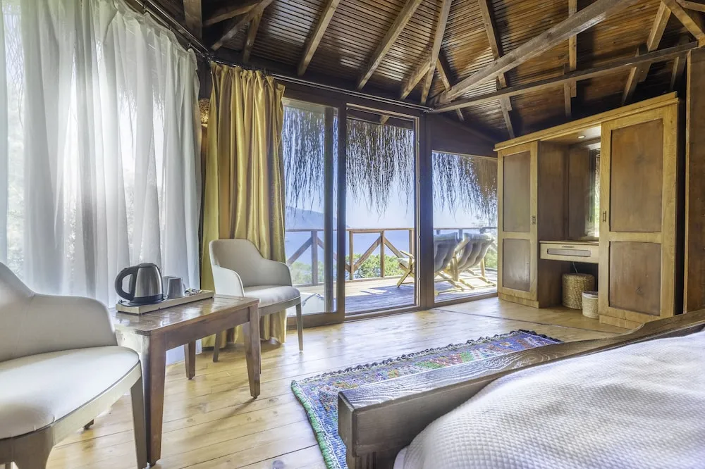 Honeymoon Süit, 1 Çift Kişilik Yatak, Sıcak Su Küveti, Deniz Manzaralı