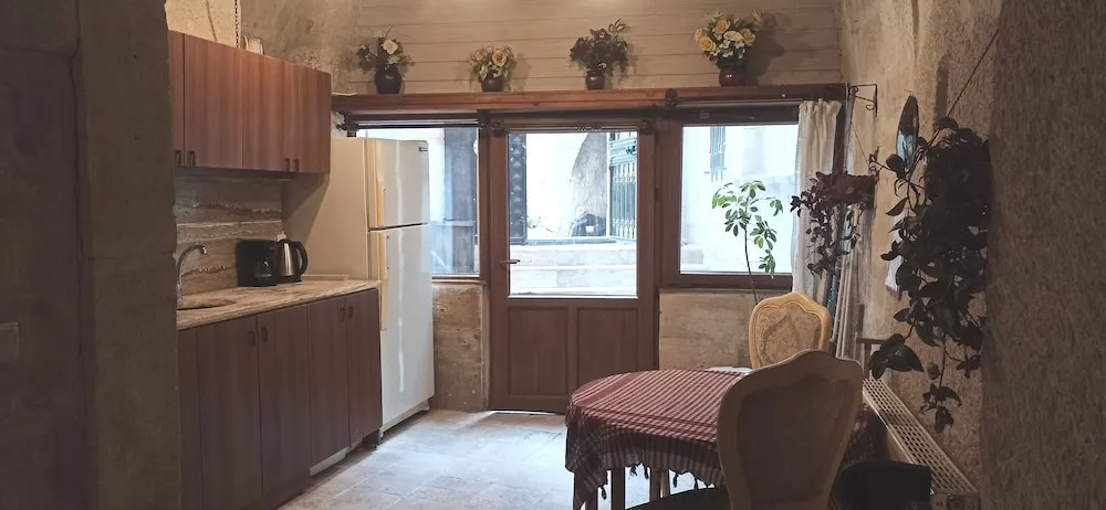 Cave Apartment, Kitchen, Washing Machine