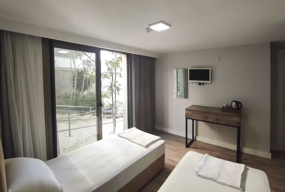 Economy İki Ayrı Yataklı Oda, 1 Çift Kişilik Yatak, Zemin Kat