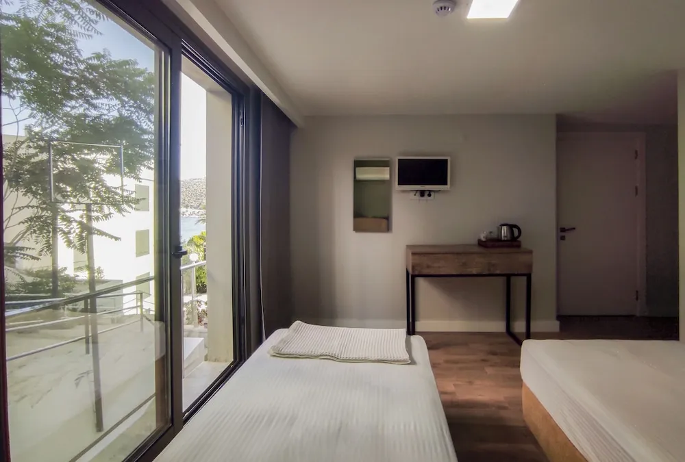 Economy İki Ayrı Yataklı Oda, 1 Çift Kişilik Yatak, Zemin Kat