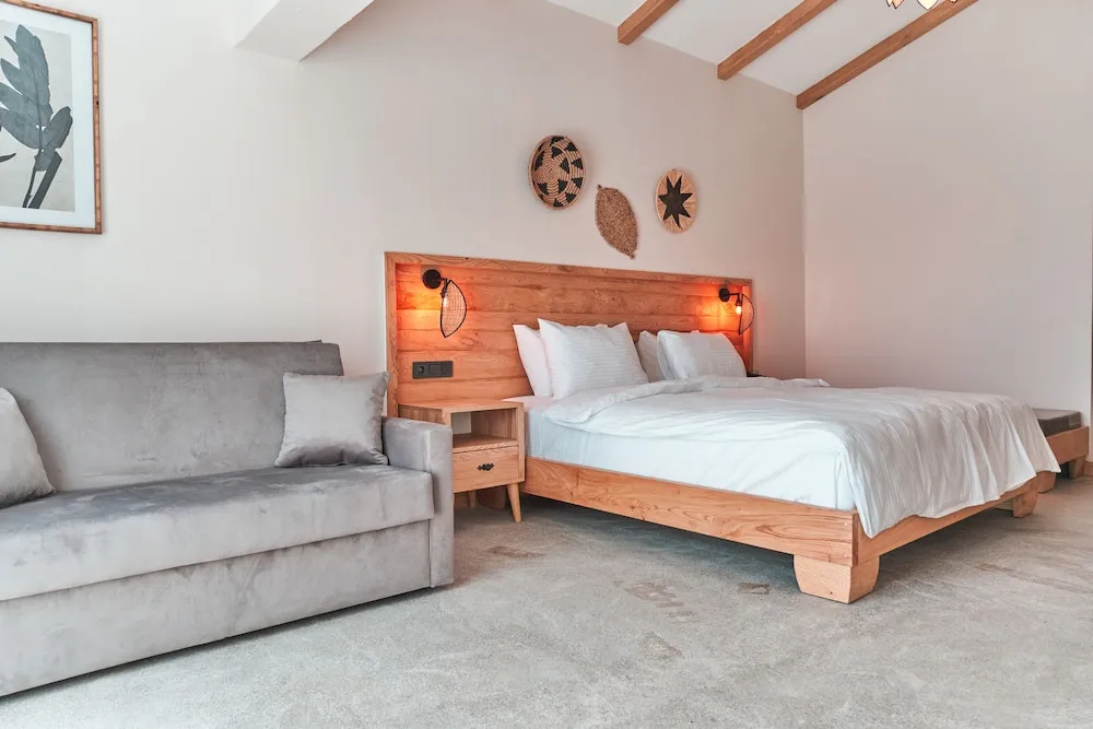 Honeymoon Tek Büyük Yataklı Oda, 1 Yatak Odası, Sigara İçilmez, Havuz Manzaralı