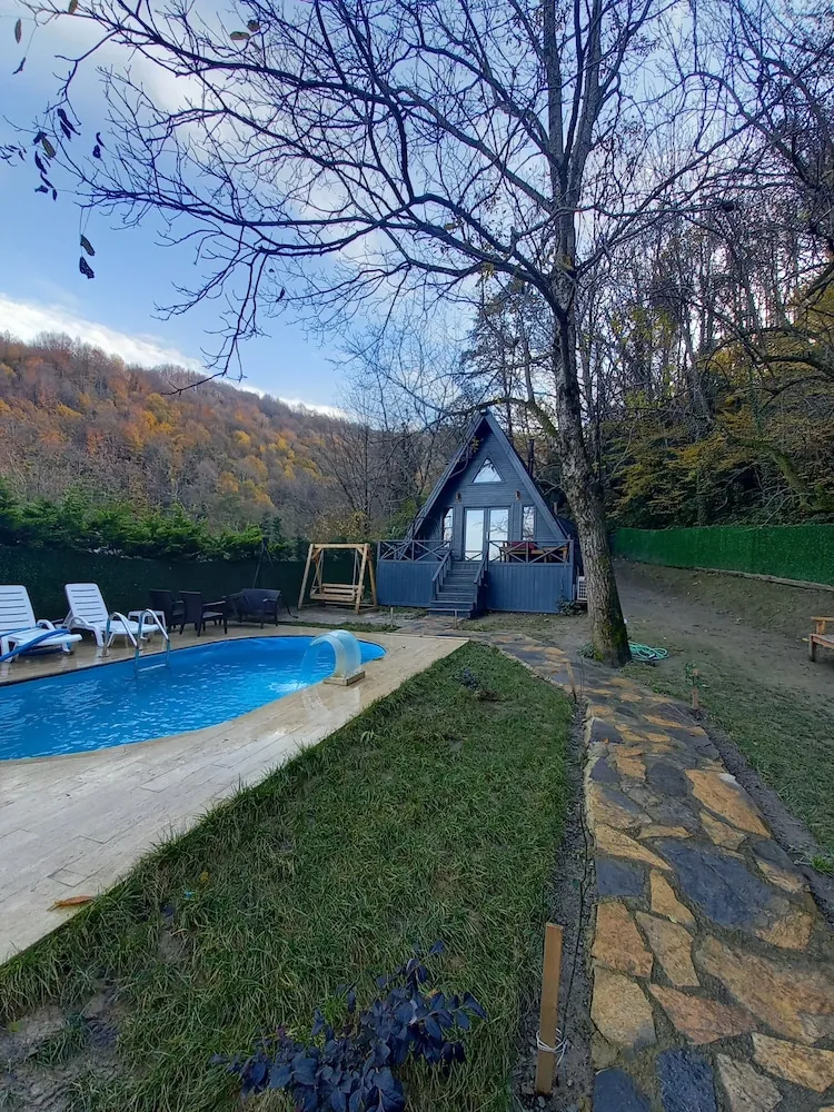 Deluxe Chalet Sicak Havuz