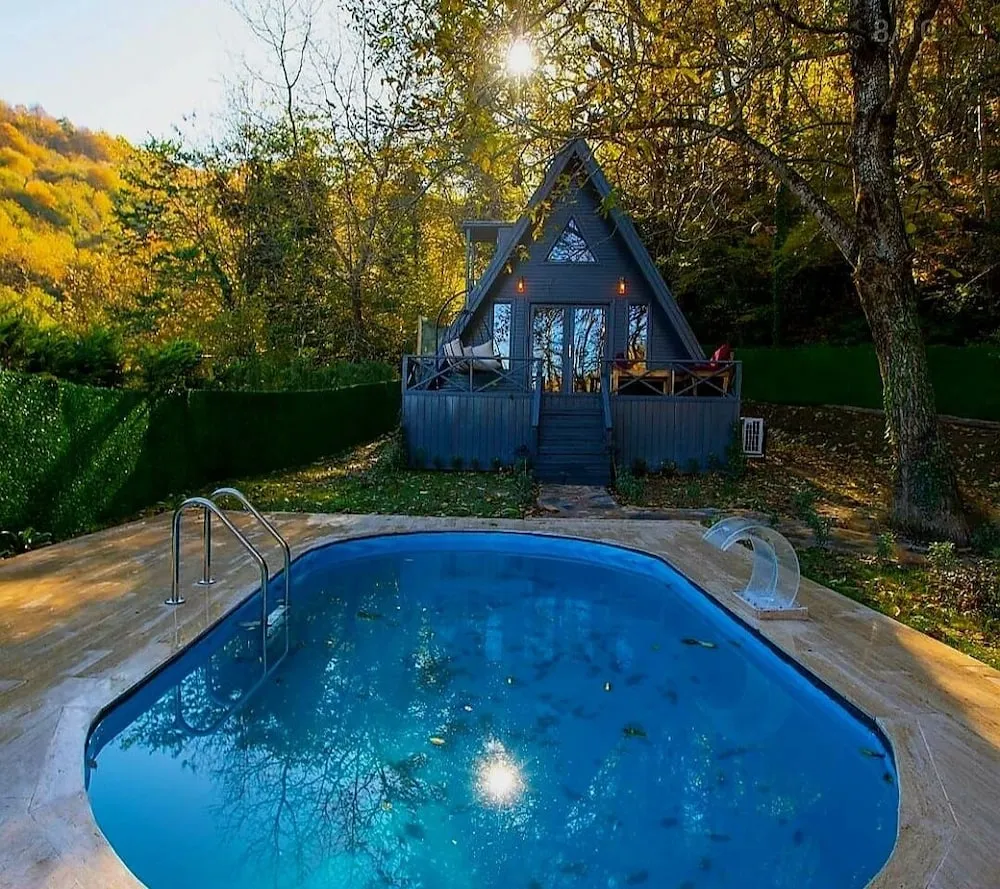 Deluxe Chalet Sicak Havuz