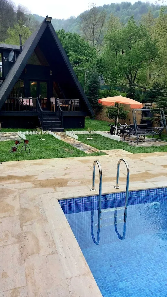 Deluxe Bungalov, 2 Yatak Odası, Dağ Manzaralı