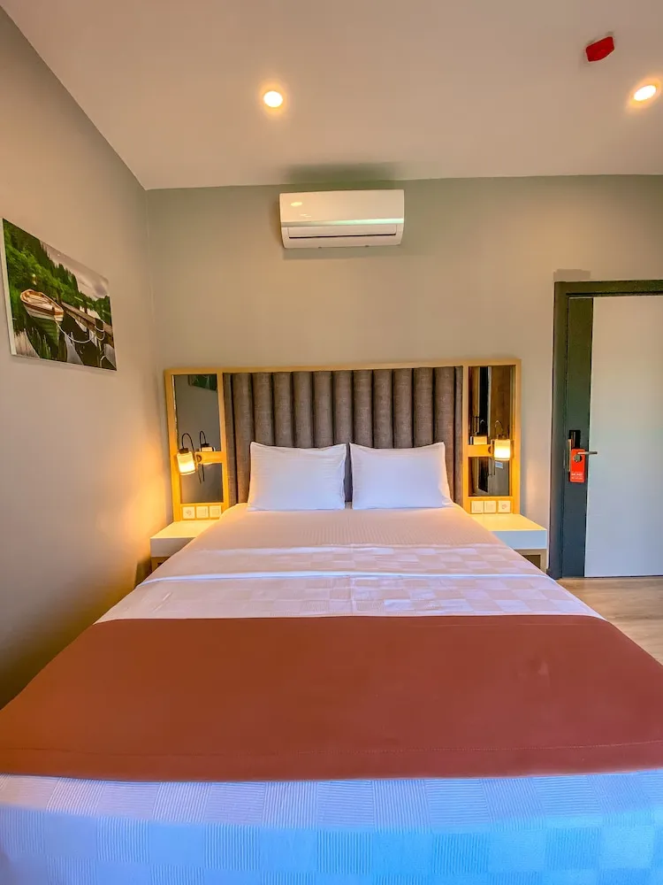 Deluxe Oda, 1 Çift Kişilik Yatak ve Çekyat, Sigara İçilmez, Şehir Manzaralı
