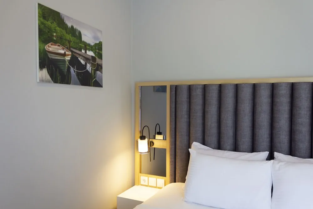 Deluxe Oda, 1 Çift Kişilik Yatak ve Çekyat, Sigara İçilmez, Şehir Manzaralı