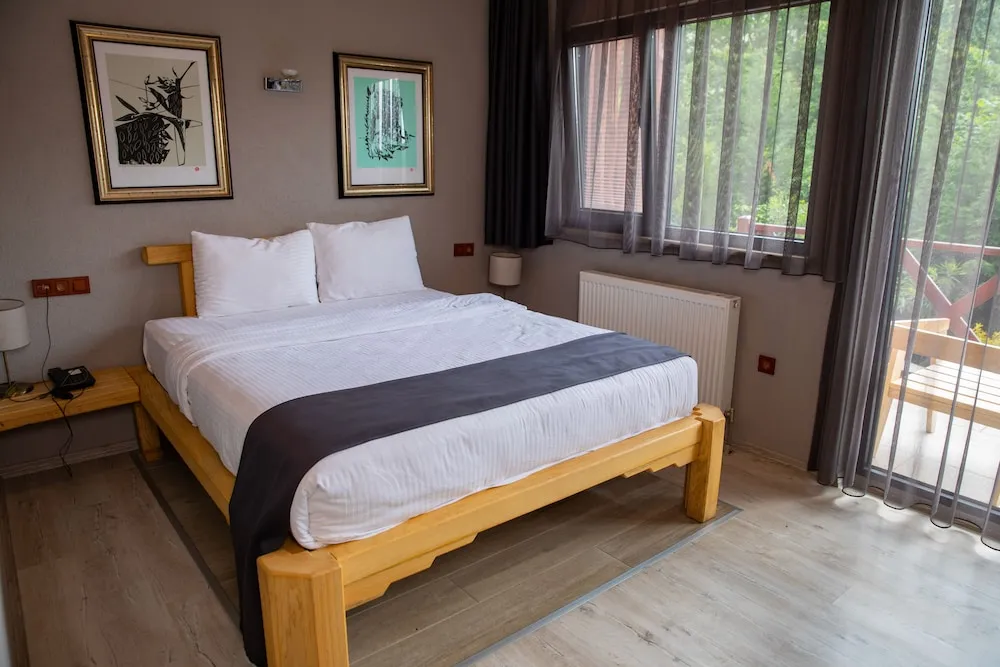 Standard Tek Büyük veya İki Ayrı Yataklı Oda, 1 Büyük (Queen) Boy Yatak, Balkon, Vadi Manzaralı