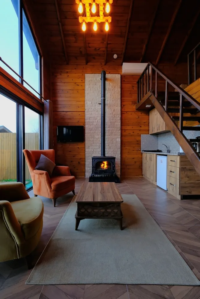Deluxe Bungalov, 2 Yatak Odası, Göl Manzaralı
