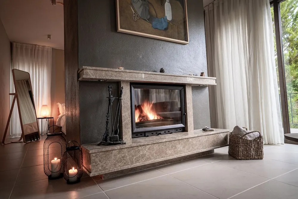 Presidential Oda, Şömine, Deniz Manzaralı