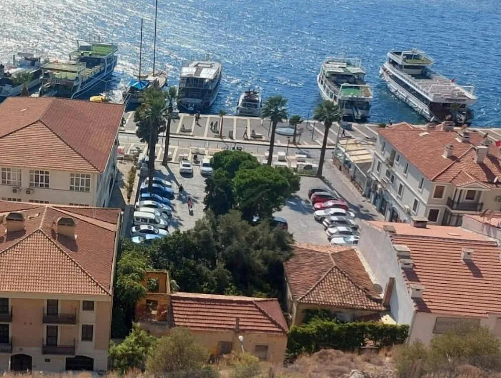 Konaklama yerinin ön cephesi