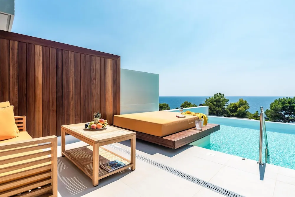 Süit, Kişiye Özel Havuzlu, Deniz Manzaralı (Adults Only)