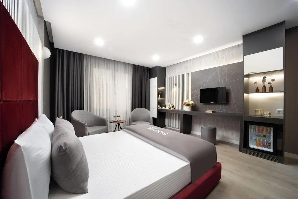 Deluxe Stüdyo, 1 Büyük (Queen) Boy Yatak ve Çekyat