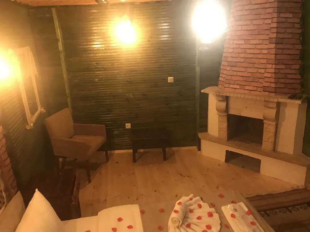Deluxe Oda, Şömine