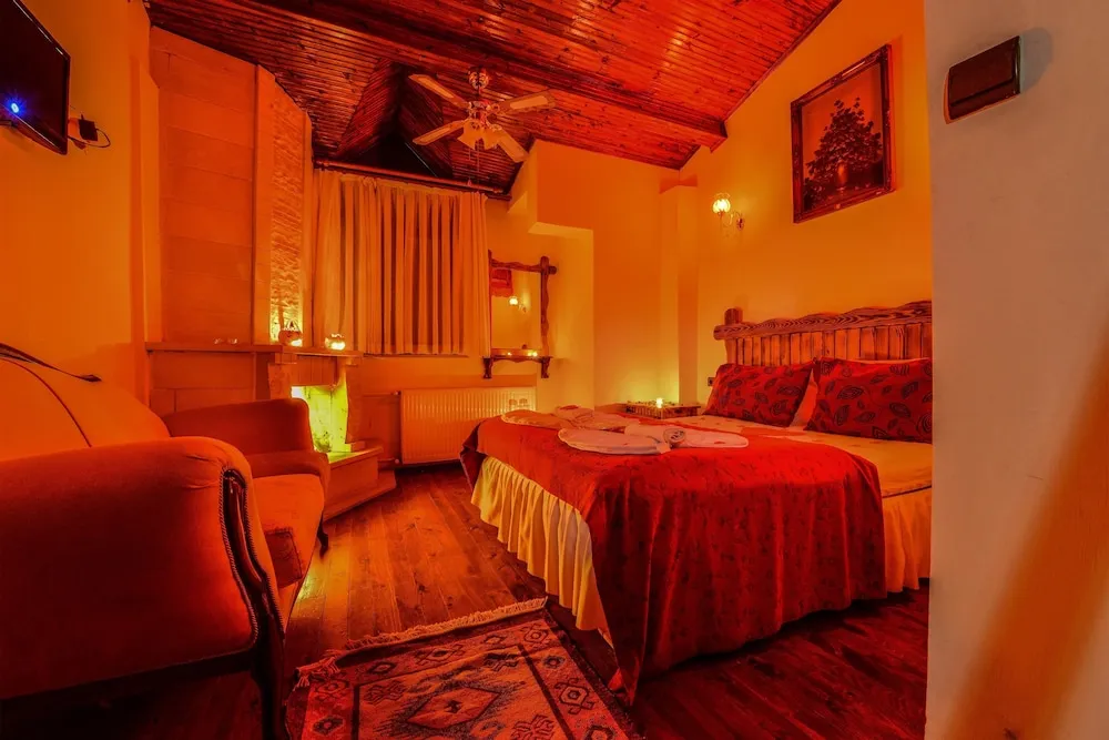 Deluxe Oda, Şömine