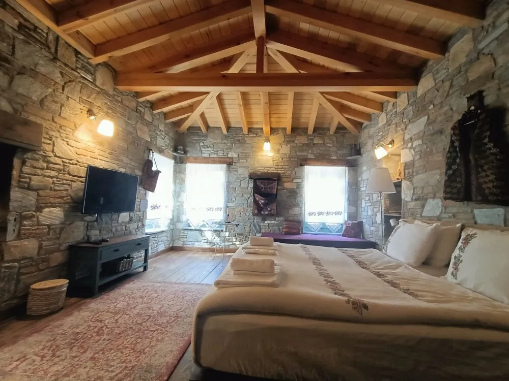 Deluxe Dört Kişilik Oda, Sigara İçilmez, Dağ Manzaralı