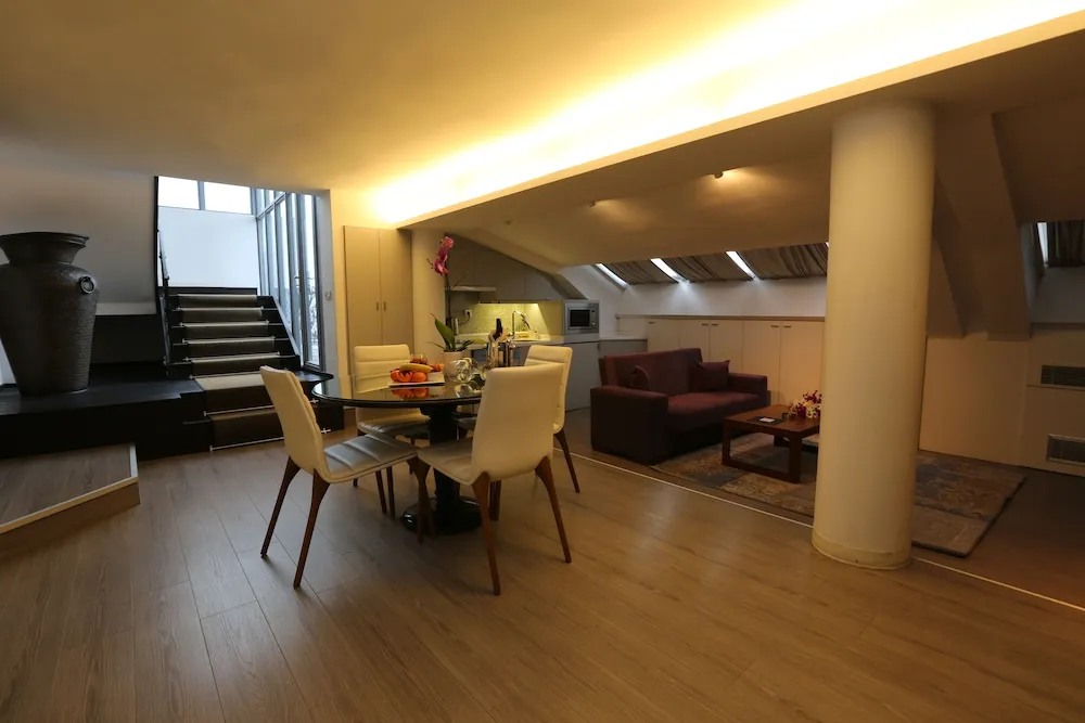 Deluxe Dubleks, Küçük Mutfak (Penthouse)