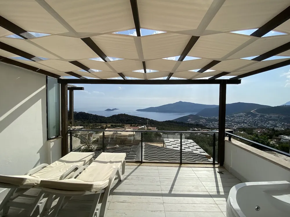 Royal Çatı Katı Süiti (Penthouse), 1 Yatak Odası, Sıcak Su Küveti, Deniz Manzaralı